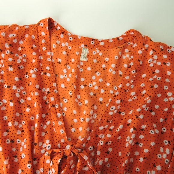 Free People Call Me Later Printed Bodysuit blouse - Picture 6 of 12